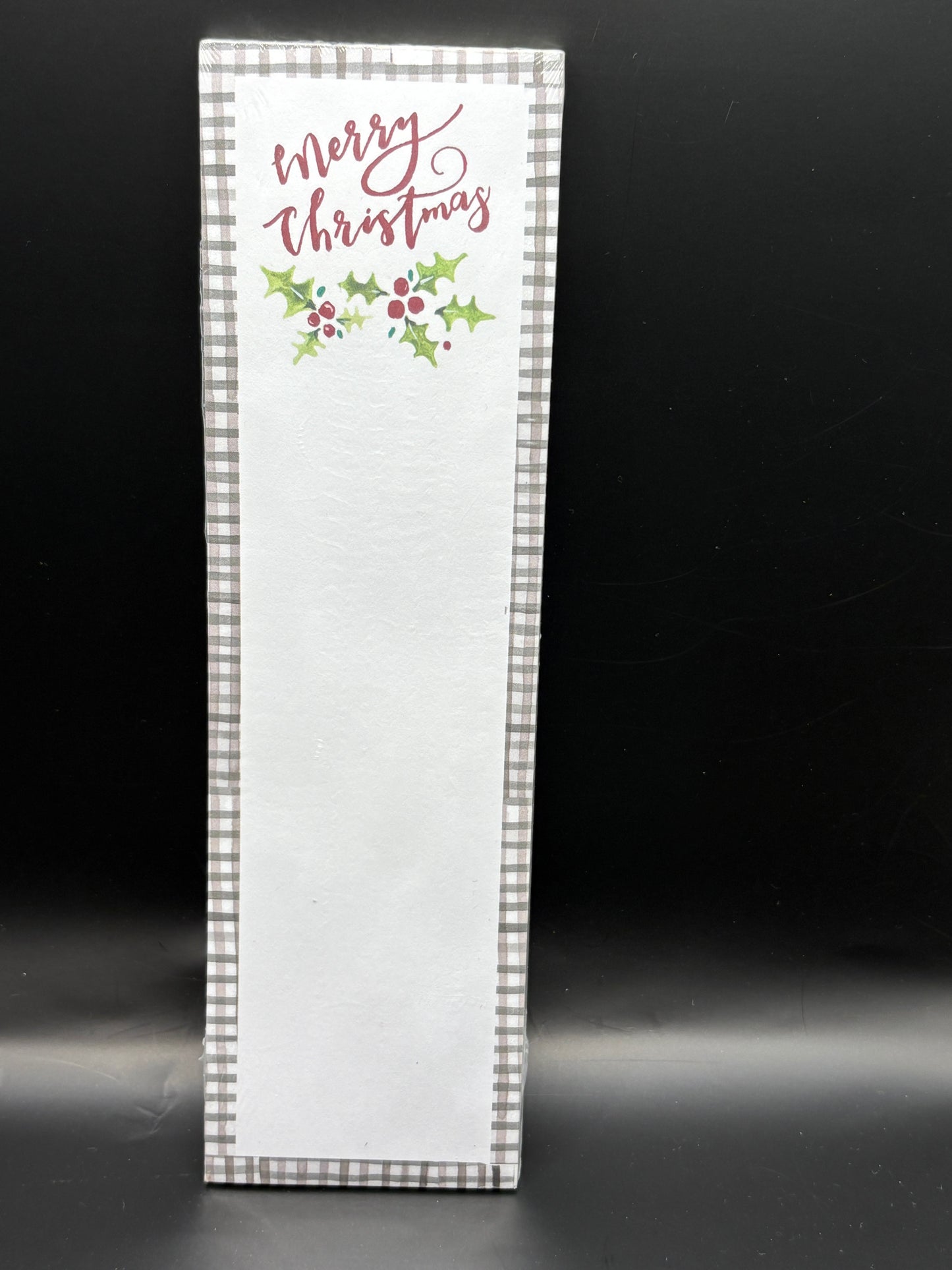 Merry Christmas List Pad