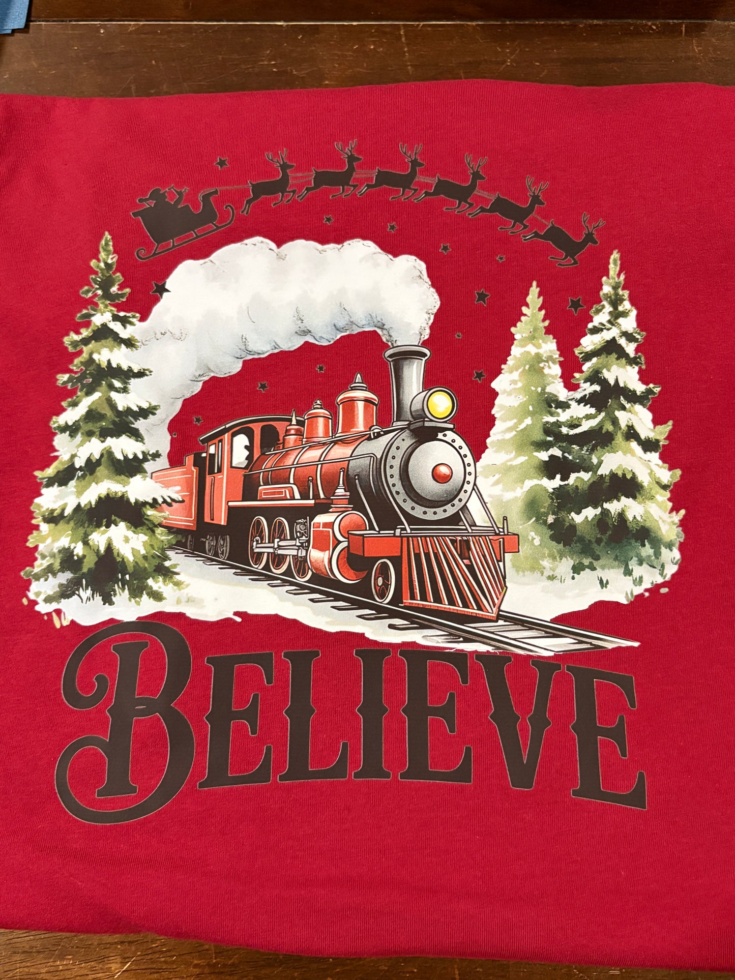 Believe Red T-Shirt