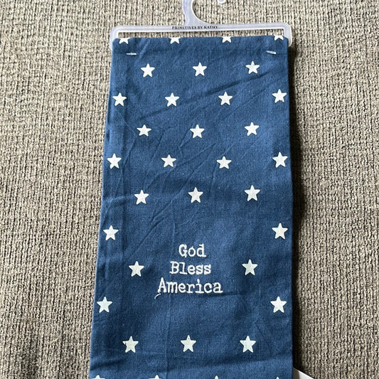 God Bless America Towel