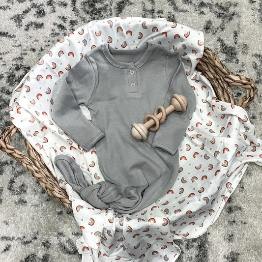 Knotted Baby Gown