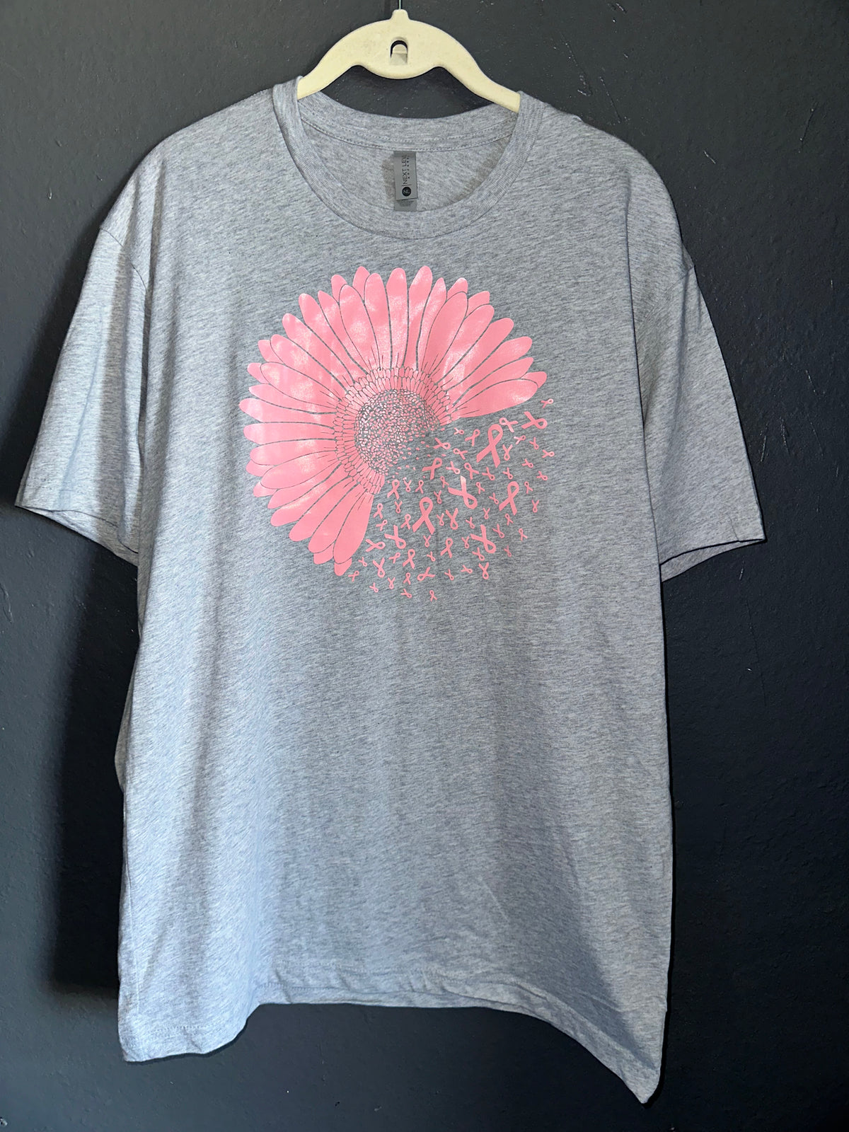 Camiseta de girasol con cáncer de mama