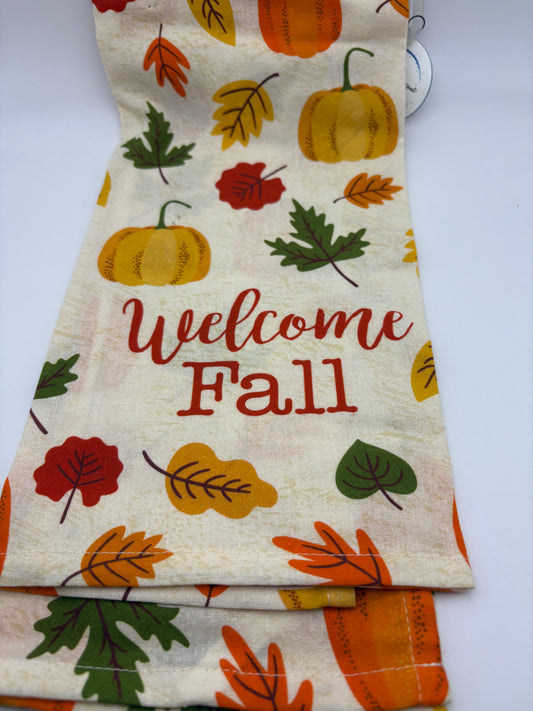 Welcome Fall Towel