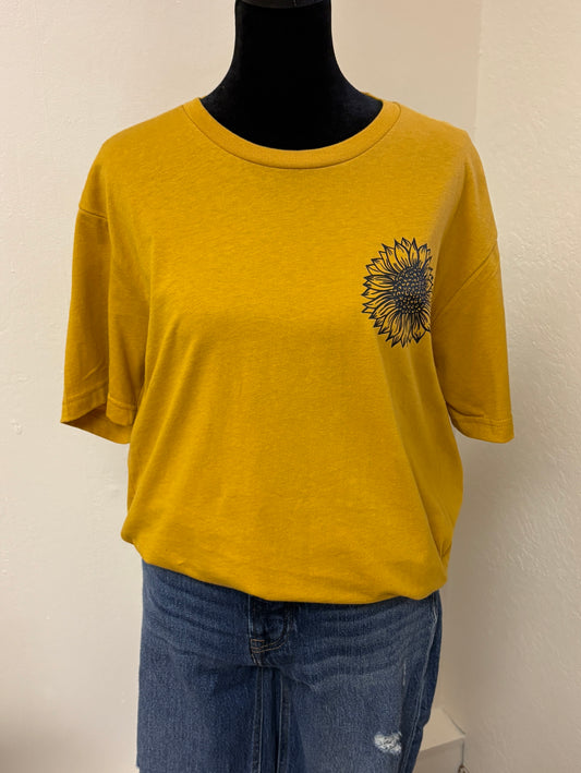 Sunflower Pocket T-Shirt